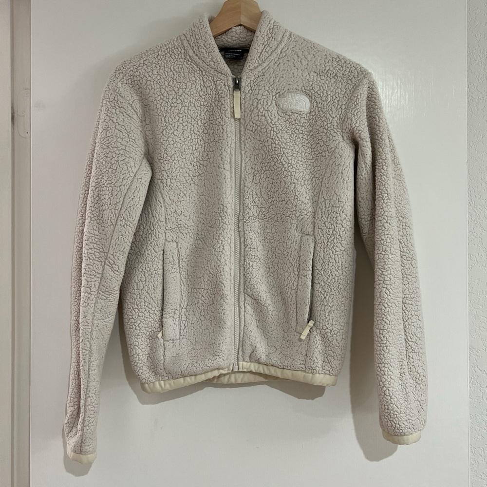 The North Face Sherpa Zip up Jacket in size XS
